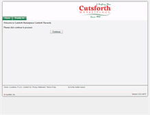 Tablet Screenshot of cutsforth.accelitec.com